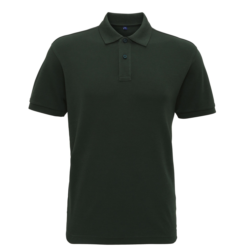  Mens super smooth knit polo -Bottle