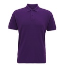  Mens super smooth knit polo- Purple