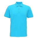  Mens super smooth knit polo - Turqoise