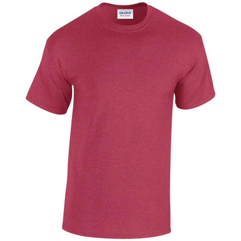 Gildan Heavy Duty Cotton T-shirt - antique cherry red