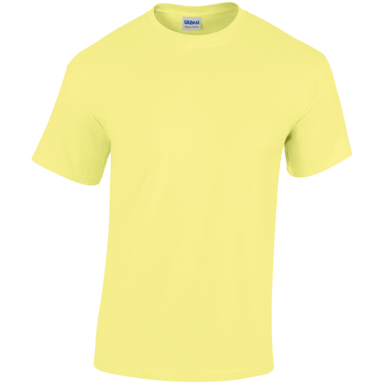 Gildan Heavy Duty Cotton T-shirt - Corn Silk