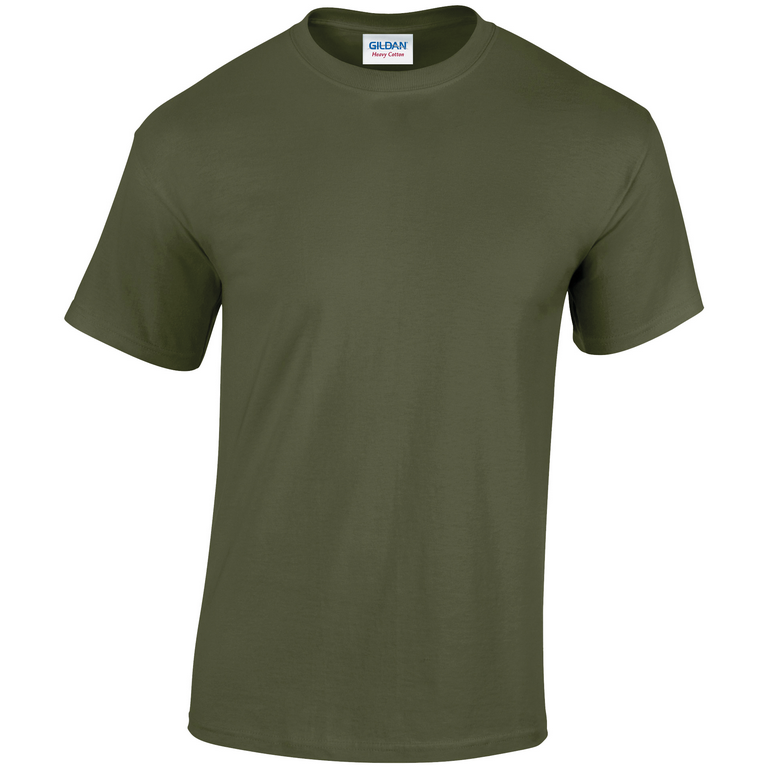 Gildan Heavy Duty Cotton T-shirt - Military Green