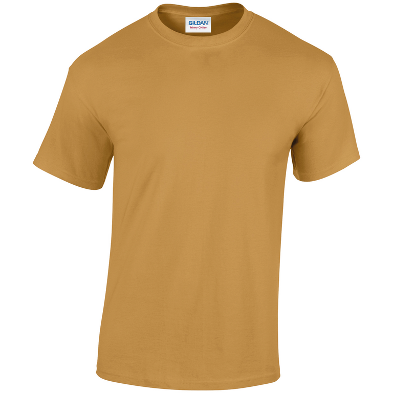 Gildan Heavy Duty Cotton T-shirt - Old Gold