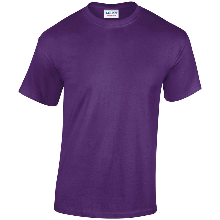 Gildan Heavy Duty Cotton T-shirt - Purple