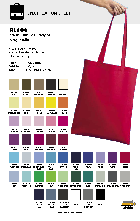 Cotton shopper long handle -  RL100