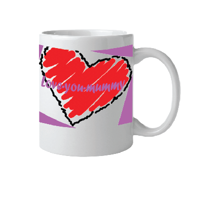 Printed Mug - FULL COLOUR Love-U-mummy