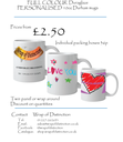 Printed Mug - FULL COLOUR Duraglaze Durham Gloss 10 oz