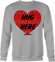 Hug Here - Sweat shirt - mask provided