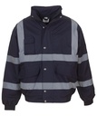 Hi-vis classic bomber jacket Blue (HVP211) WKO43