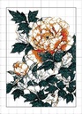 Embroidered - Advanced - Peony bush 2 157x110mm