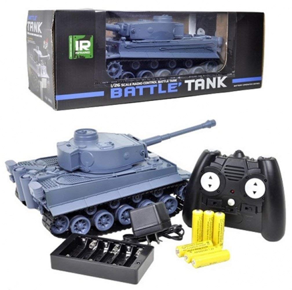 Battle tank with IR battle capability