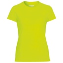 Safety Green Women's performance T-shirt -GILDAN