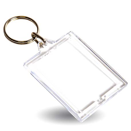 Keyring E1 passport size 45mmx35mm