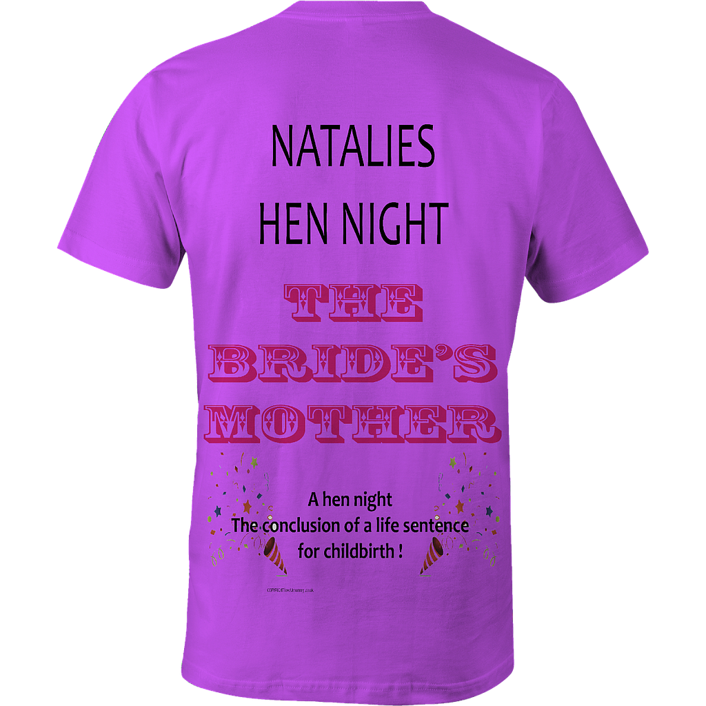 Hen night collection Bride's mother T-shirt 