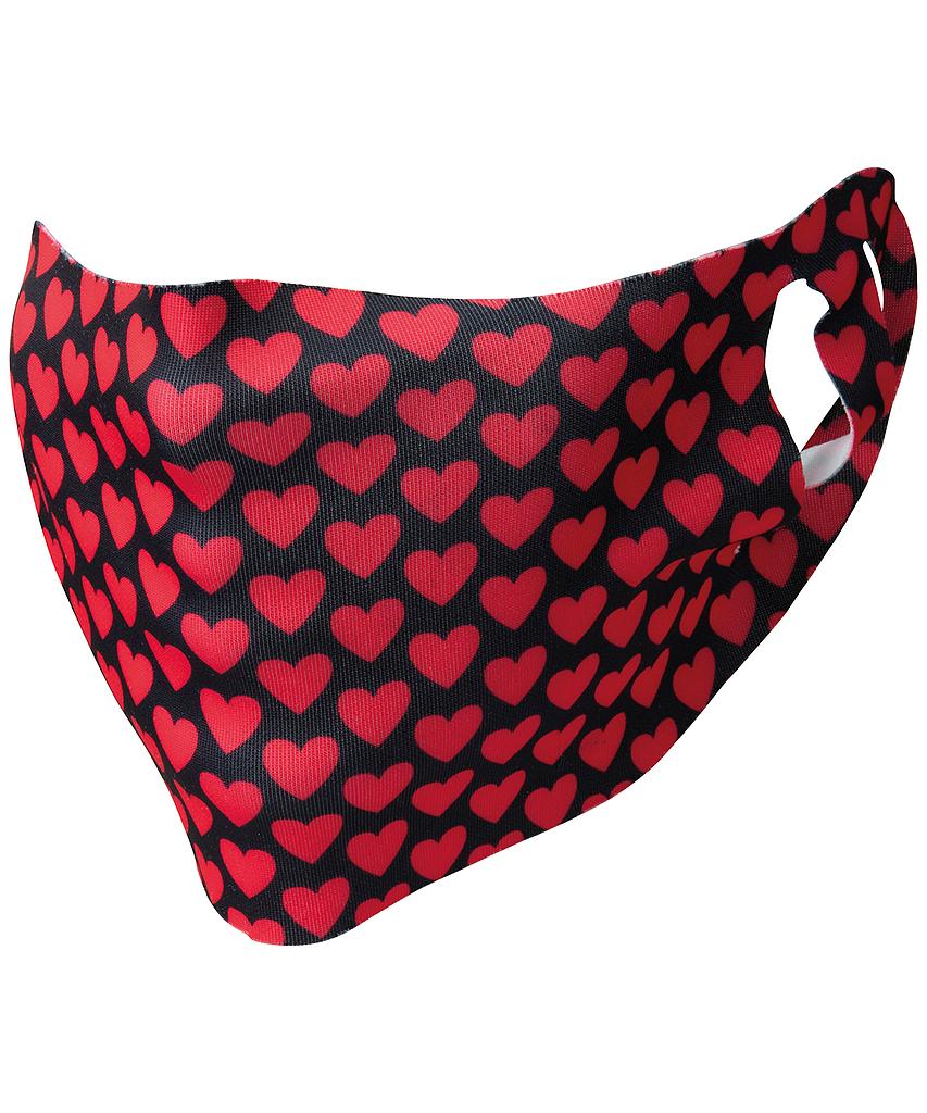 Washable Face Cover (Hearts)