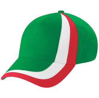 Flag Green/White/Red the nation cap