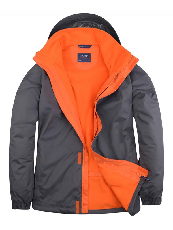 Deluxe Outdoor Jacket Deep Grey/Fiery Orange WUC621