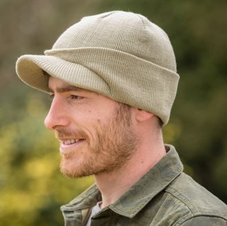 Desert Khaki Esco army knitted hat