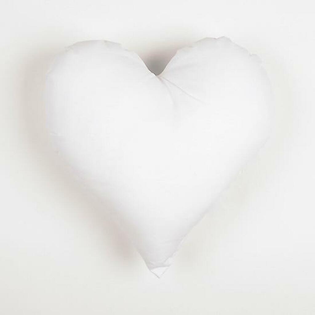 Heart Shaped Cushion Pads - 16 Inches