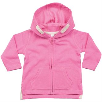 Bubblegum Pink baby hoodie