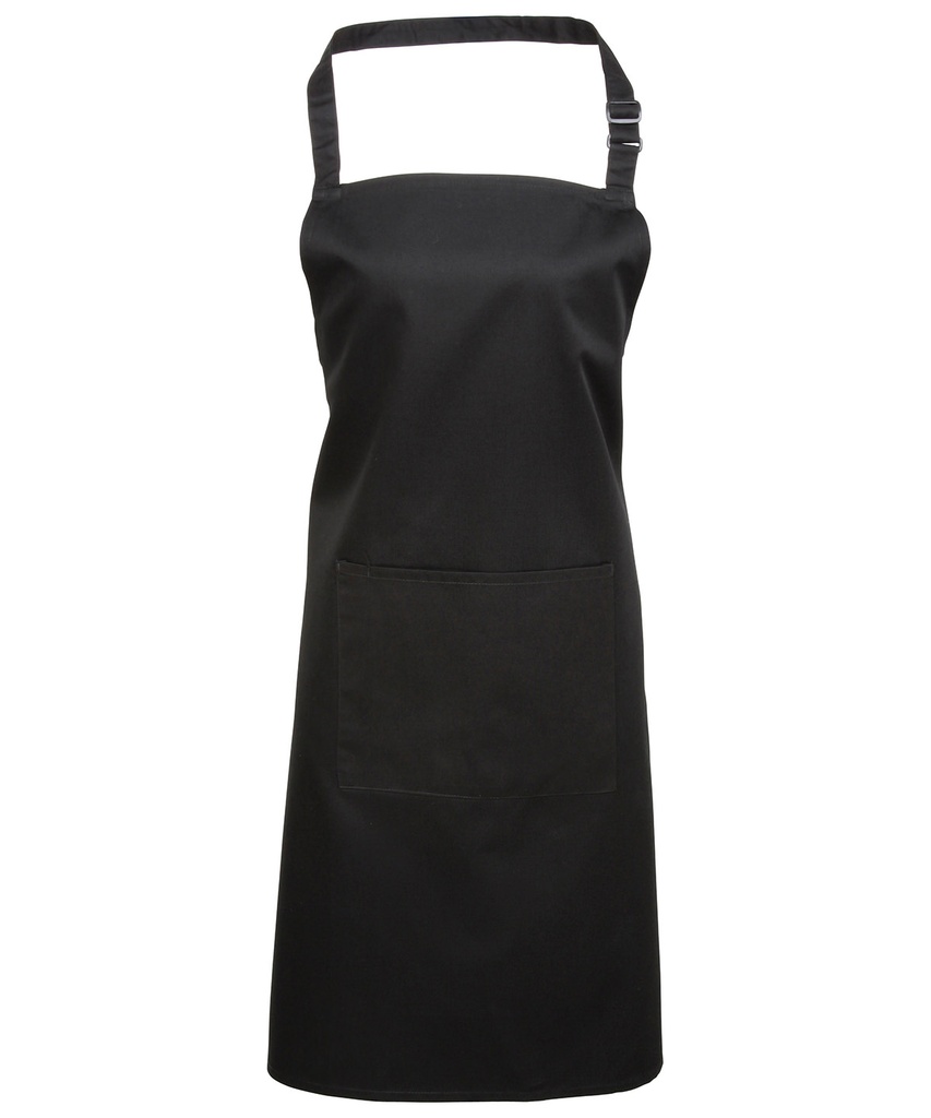 Colours bib apron with pocket WPR154