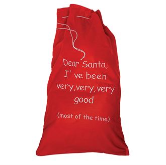 Red gift sack (I've been very good)