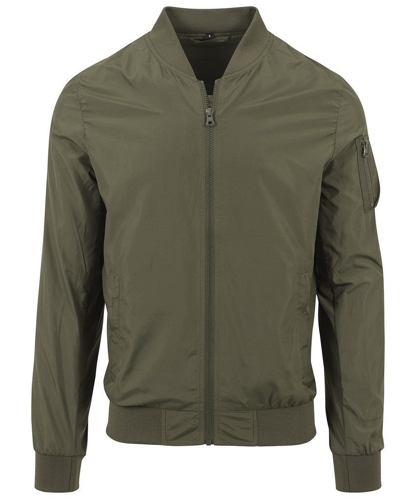 Nylon bomber jacket WBY045 Olive