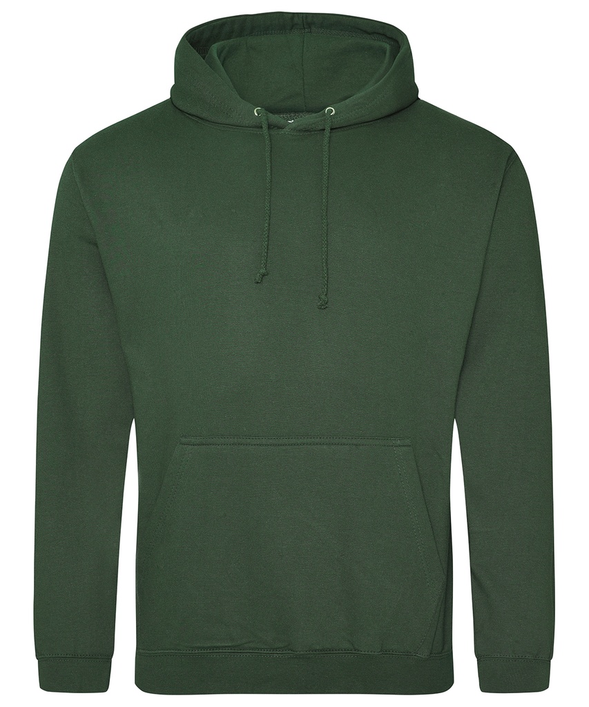 College Hoodie Bottle Green WJH001