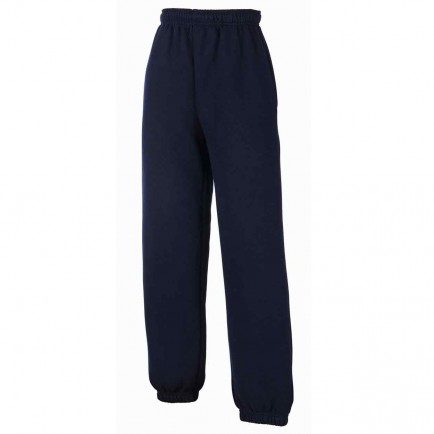 Fruit of the Loom Kids Jog Pants Navy Age 14-15