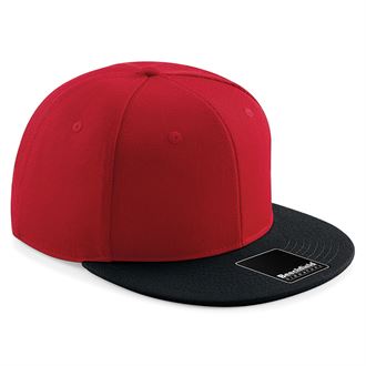 [B866C] Junior Signature 6-panel contrast snap back Red/Black