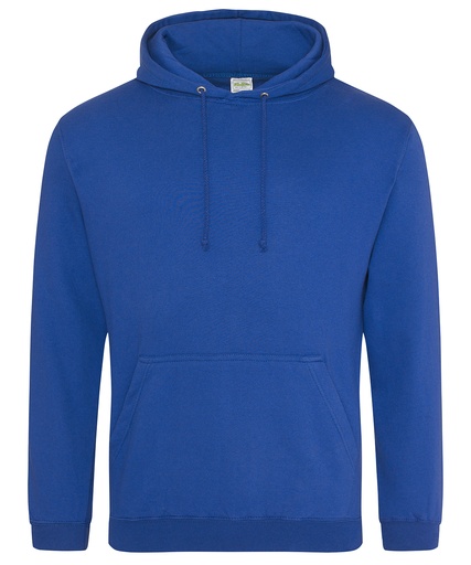 College Hoodie - Royal Blue -AWDis - WJH001