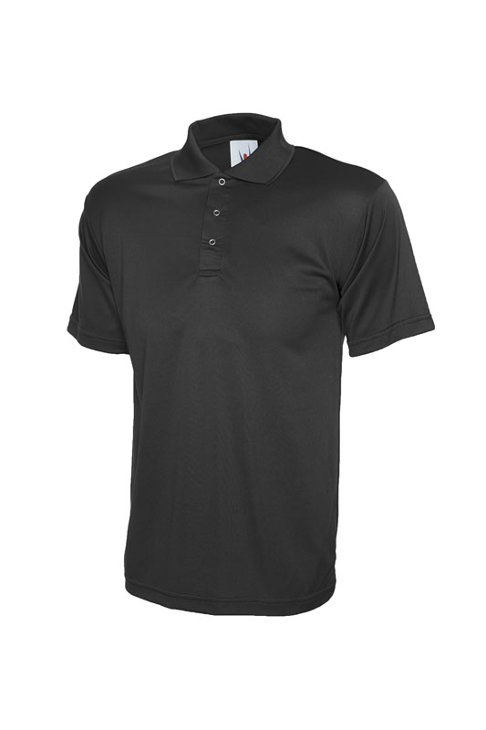 Processable Poloshirt 200Gsm Black WUC121