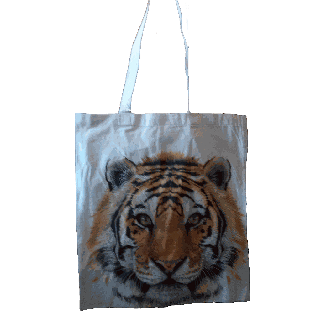 Cotton Bag (tiger print)