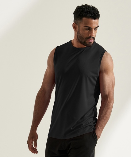 Cool smooth sports vest Black AWDJustCoolL WJC022