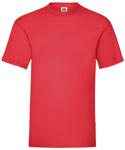 Red Value tee Fruit of the Loom WSS030