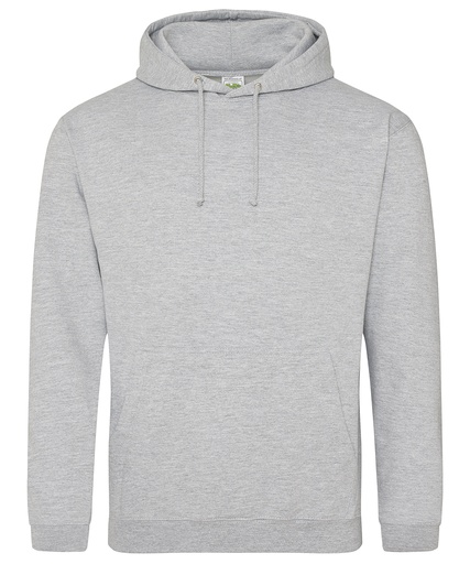 College Hoodie Heather Grey WJH001