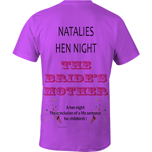 Hen night collection Bride's mother T-shirt 