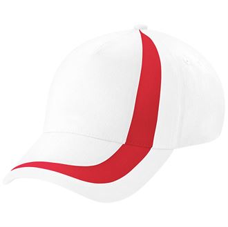 [BC175-White-Red] Flag White/Red The nation cap