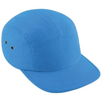 [BC681-Cornflower] Vintage cornflour Retro 5 panel cap