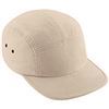 [BC681-STONE] Vintage Stone Retro 5 Panel Cap