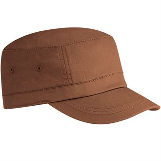 [BC834-Chestnut] Chestnut Organic Cotton Army Cap