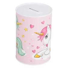 Unicorn Money Tins Box