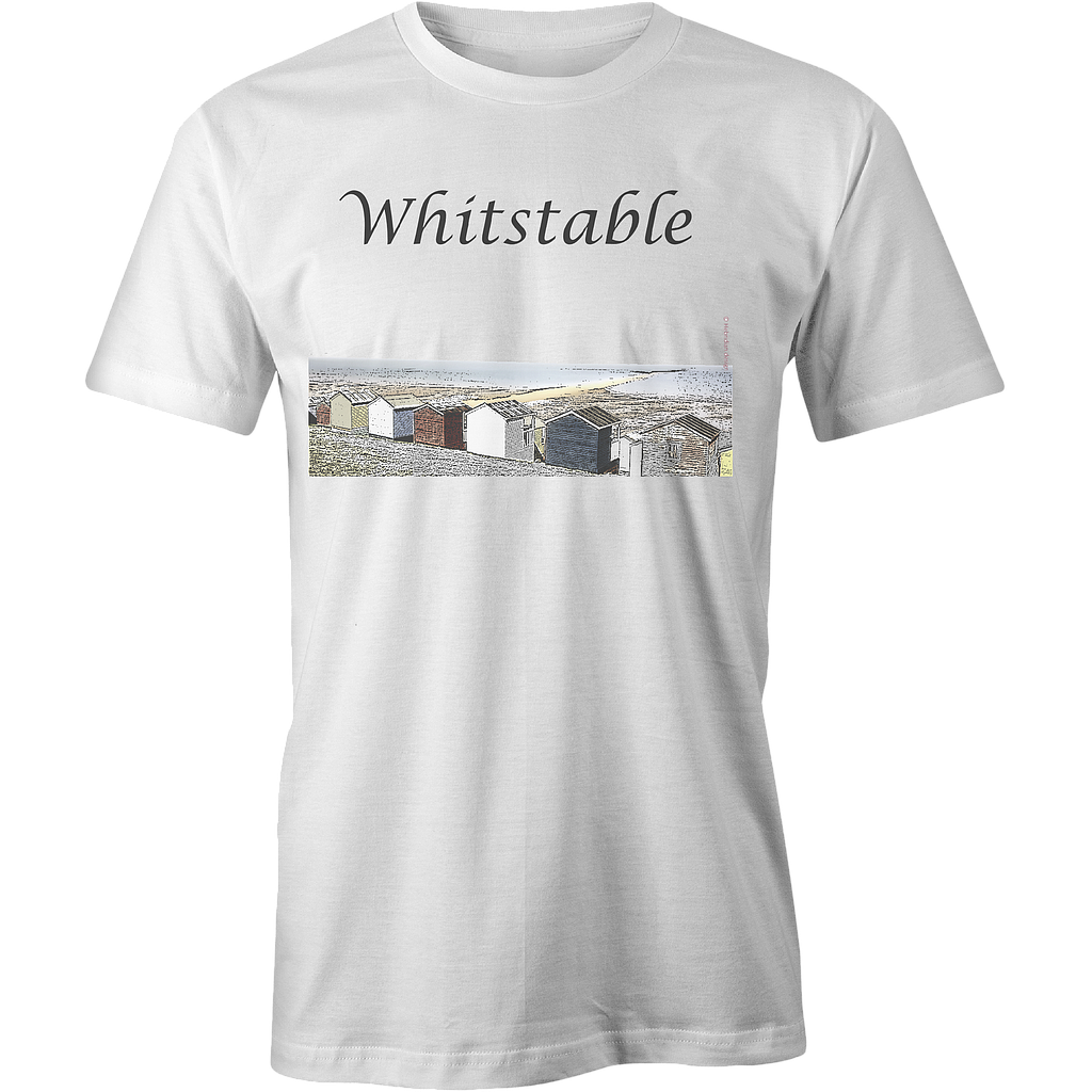 T-shirt Whitstable - Beach hut